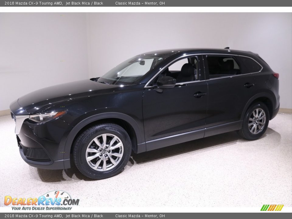 2018 Mazda CX-9 Touring AWD Jet Black Mica / Black Photo #3