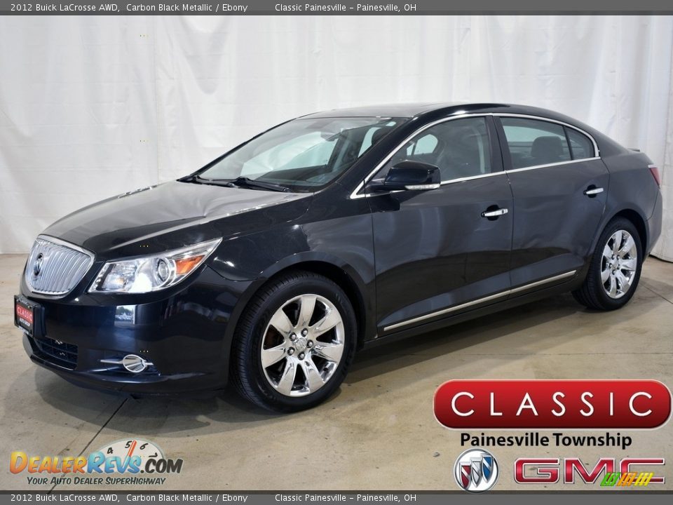 2012 Buick LaCrosse AWD Carbon Black Metallic / Ebony Photo #1