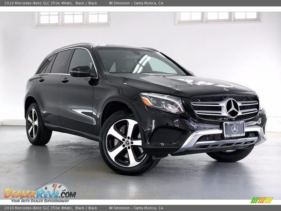 2019 Mercedes-Benz GLC 350e 4Matic Black / Black Photo #34