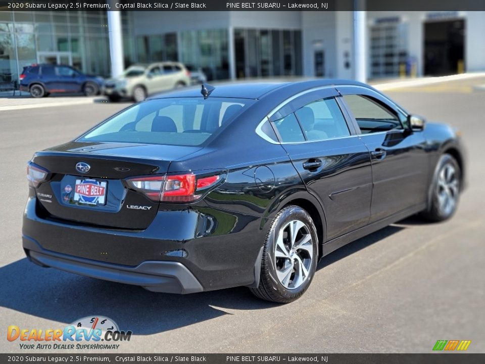 2020 Subaru Legacy 2.5i Premium Crystal Black Silica / Slate Black Photo #19