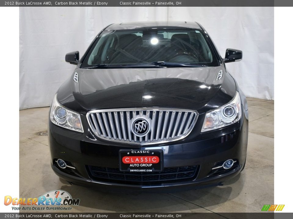 2012 Buick LaCrosse AWD Carbon Black Metallic / Ebony Photo #4