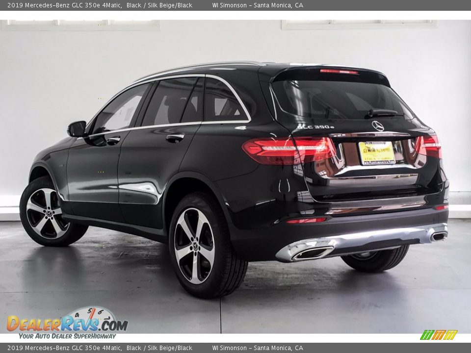 2019 Mercedes-Benz GLC 350e 4Matic Black / Silk Beige/Black Photo #2