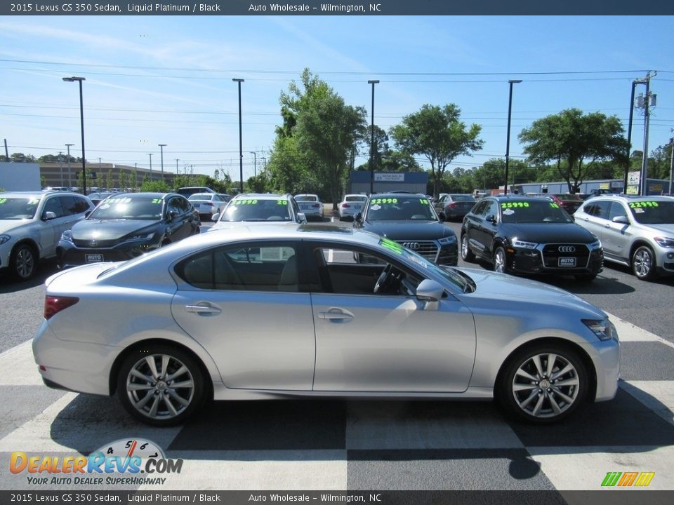 2015 Lexus GS 350 Sedan Liquid Platinum / Black Photo #3