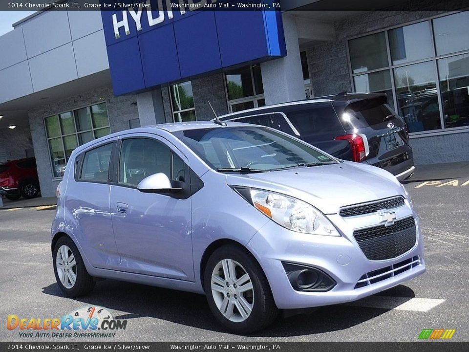 2014 Chevrolet Spark LT Grape Ice / Silver/Silver Photo #1