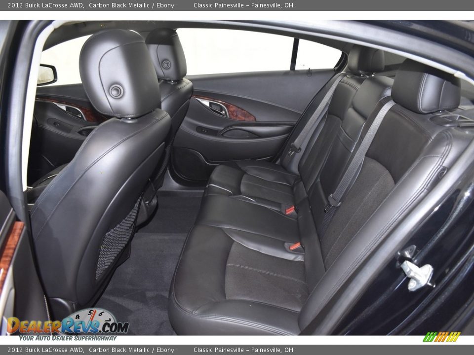 Rear Seat of 2012 Buick LaCrosse AWD Photo #9