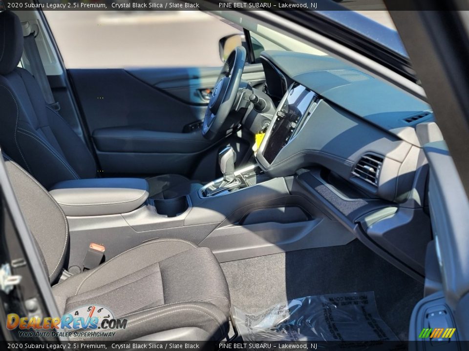 2020 Subaru Legacy 2.5i Premium Crystal Black Silica / Slate Black Photo #24