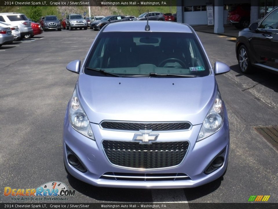 2014 Chevrolet Spark LT Grape Ice / Silver/Silver Photo #4