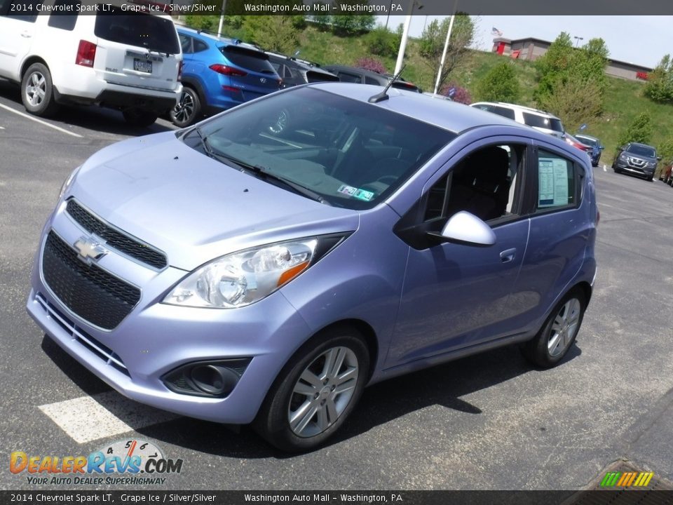 2014 Chevrolet Spark LT Grape Ice / Silver/Silver Photo #5