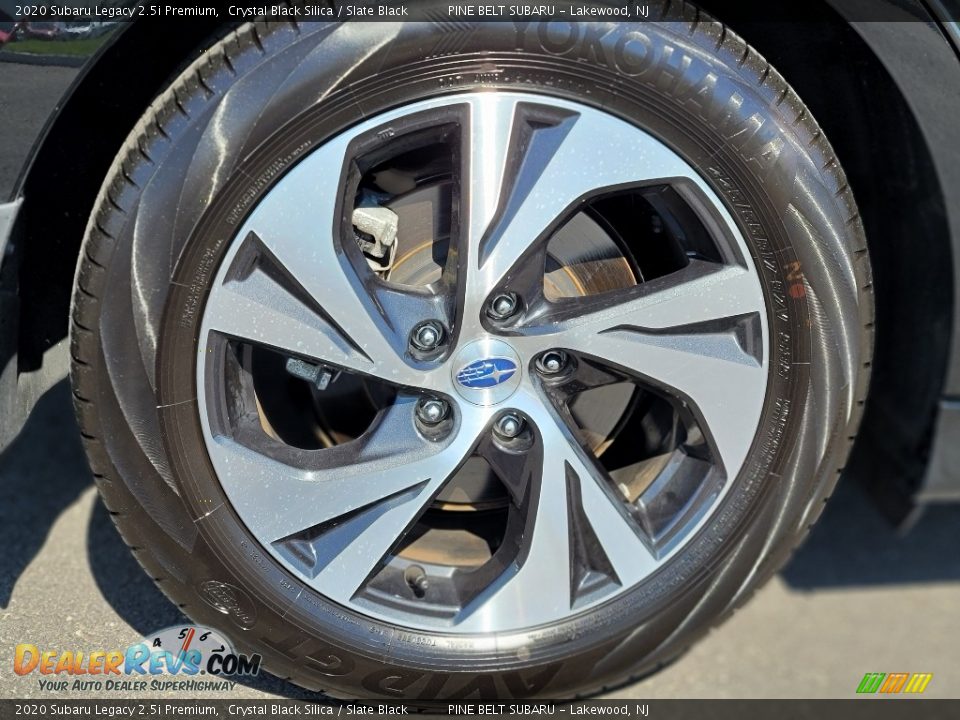 2020 Subaru Legacy 2.5i Premium Crystal Black Silica / Slate Black Photo #26