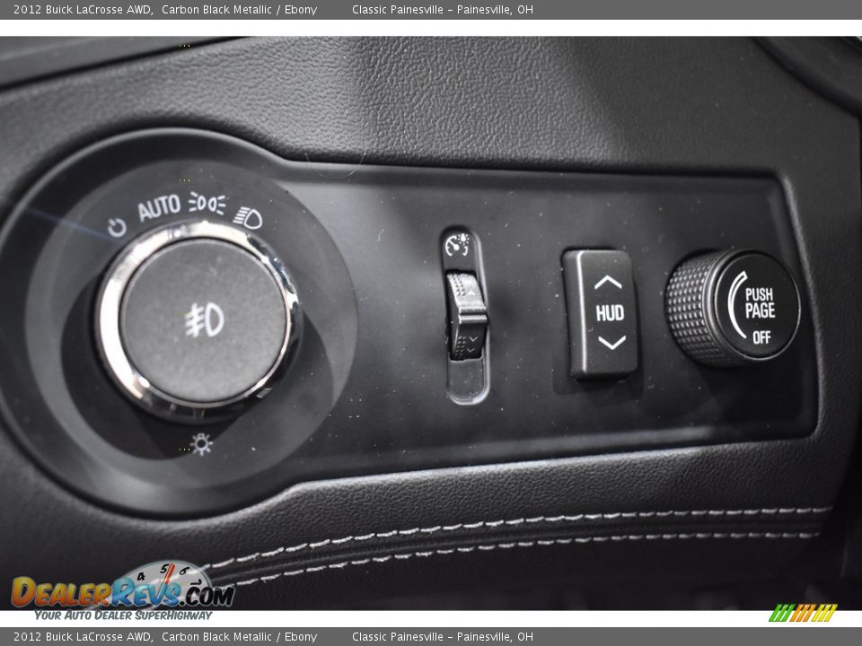 Controls of 2012 Buick LaCrosse AWD Photo #13