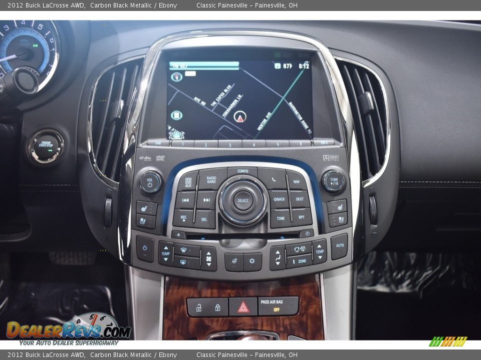 Controls of 2012 Buick LaCrosse AWD Photo #15