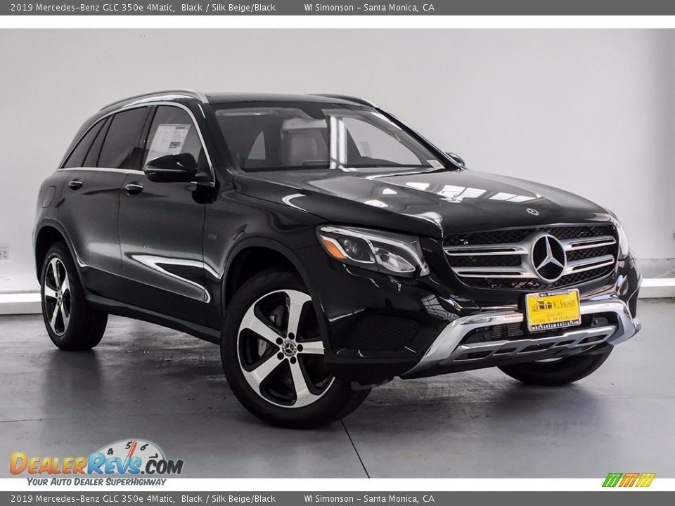 2019 Mercedes-Benz GLC 350e 4Matic Black / Silk Beige/Black Photo #12