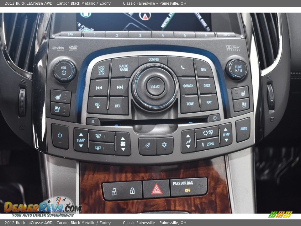 Controls of 2012 Buick LaCrosse AWD Photo #17