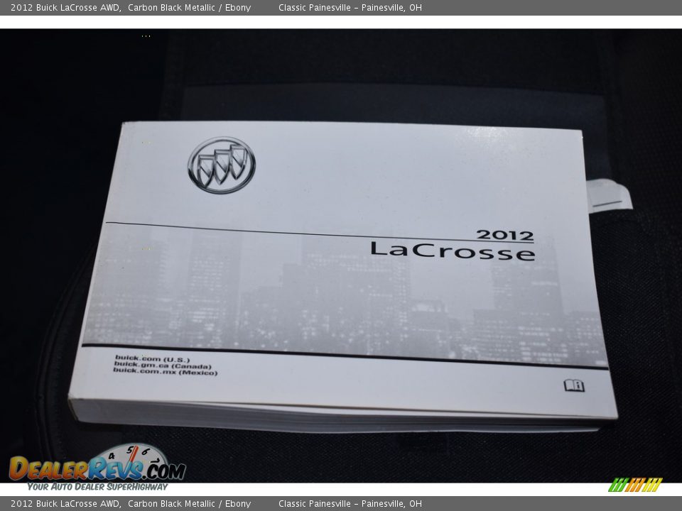 Books/Manuals of 2012 Buick LaCrosse AWD Photo #20