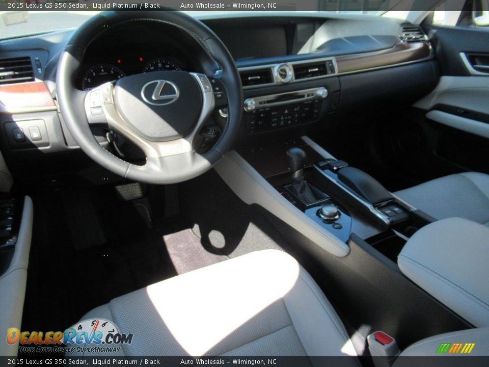 2015 Lexus GS 350 Sedan Liquid Platinum / Black Photo #15