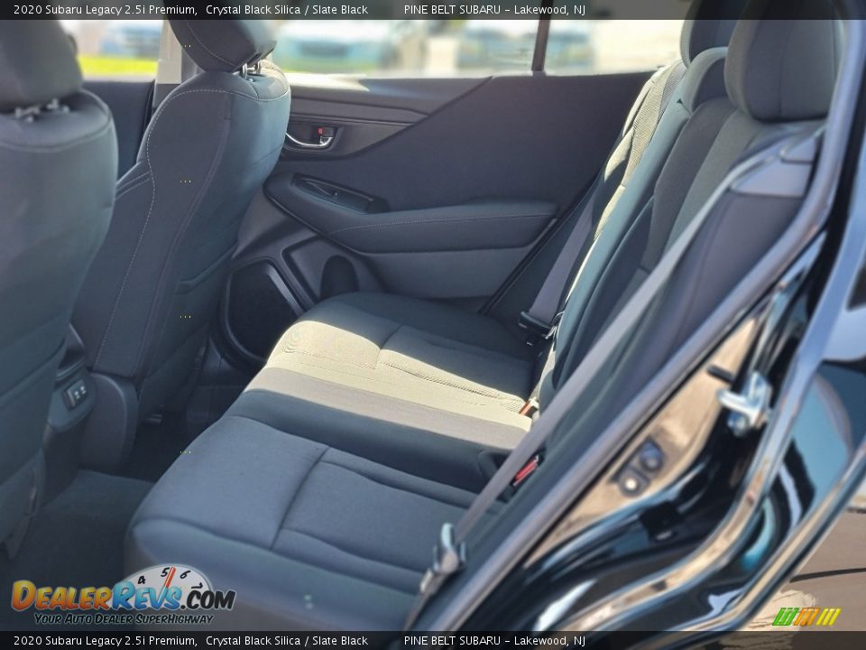 2020 Subaru Legacy 2.5i Premium Crystal Black Silica / Slate Black Photo #35