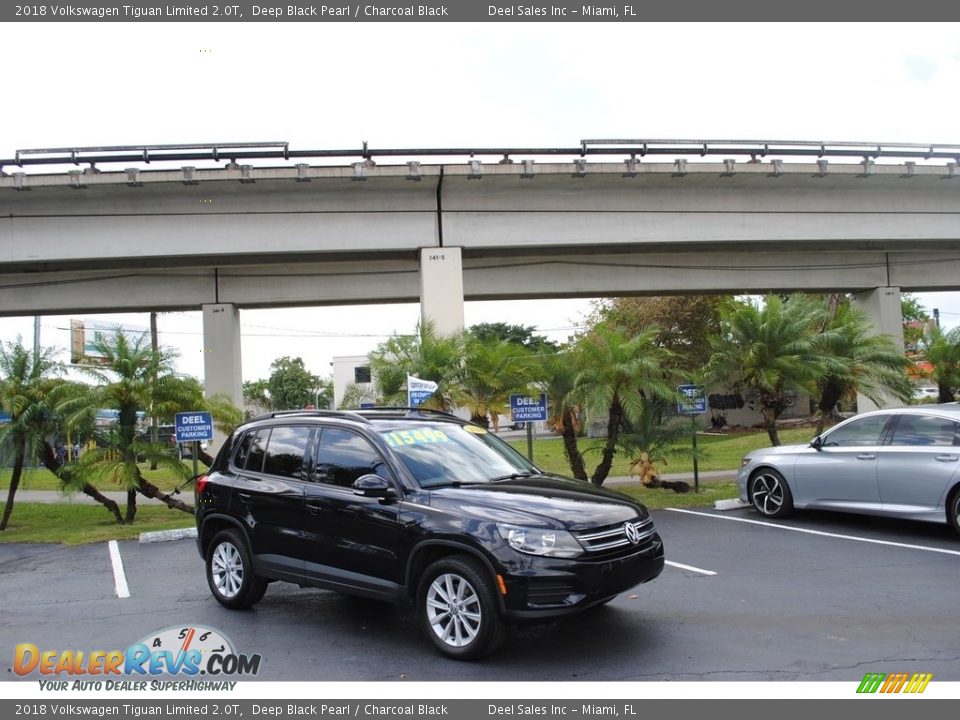 2018 Volkswagen Tiguan Limited 2.0T Deep Black Pearl / Charcoal Black Photo #1