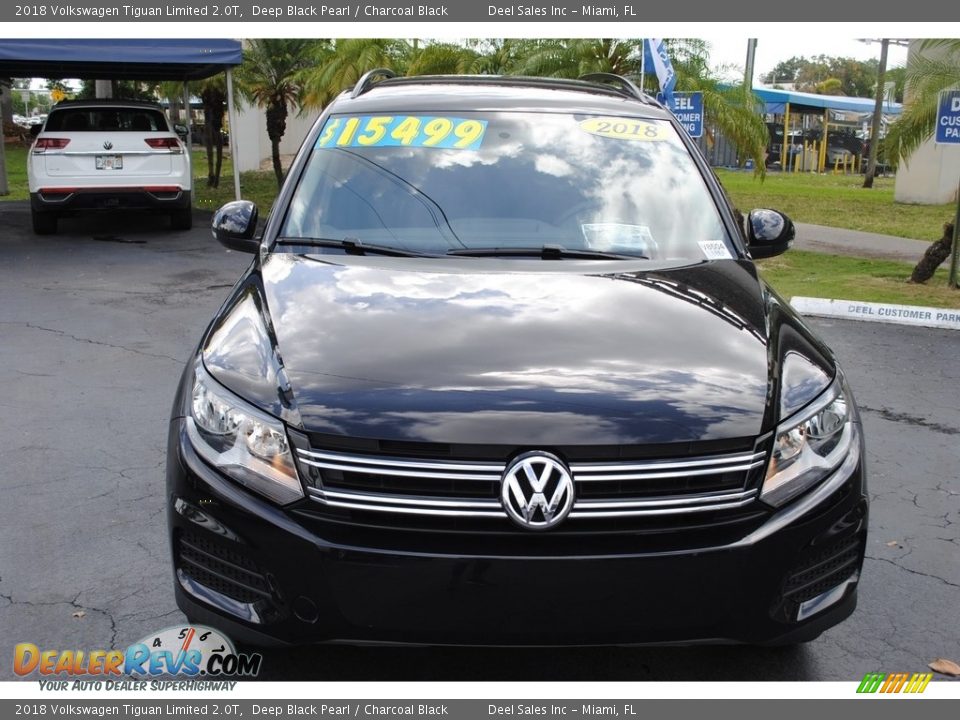 2018 Volkswagen Tiguan Limited 2.0T Deep Black Pearl / Charcoal Black Photo #3