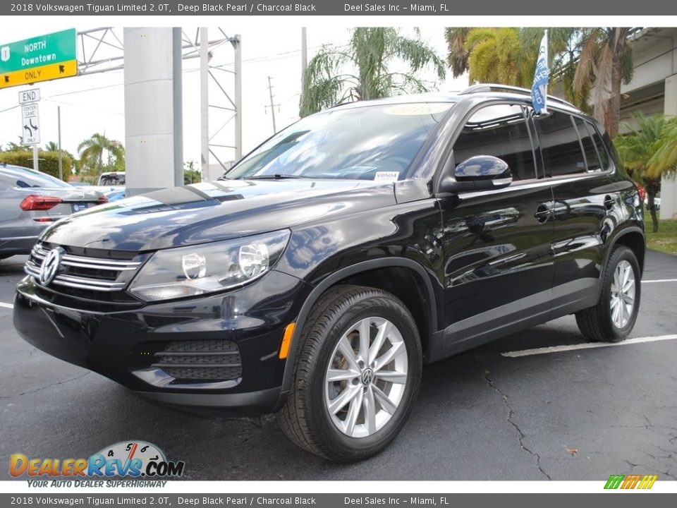 2018 Volkswagen Tiguan Limited 2.0T Deep Black Pearl / Charcoal Black Photo #5