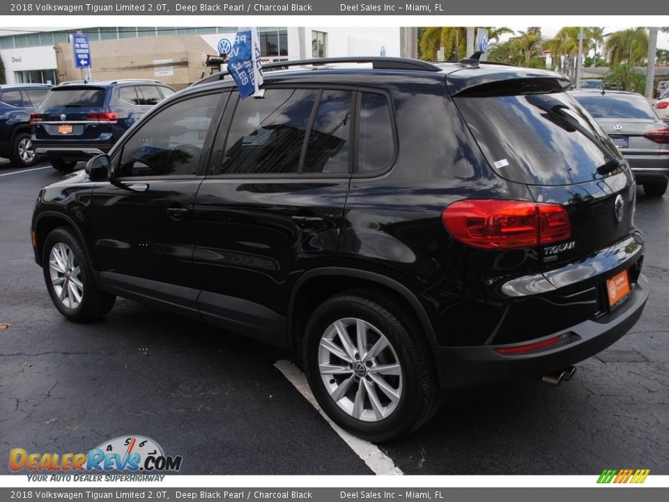 2018 Volkswagen Tiguan Limited 2.0T Deep Black Pearl / Charcoal Black Photo #6