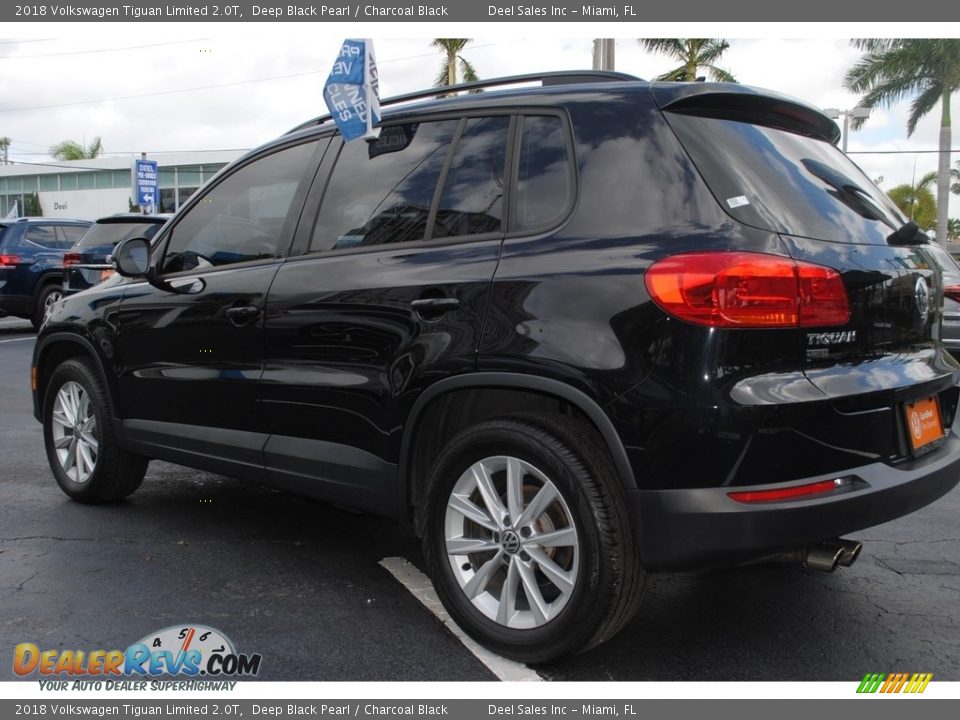 2018 Volkswagen Tiguan Limited 2.0T Deep Black Pearl / Charcoal Black Photo #7