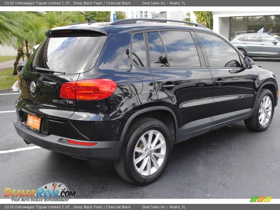 2018 Volkswagen Tiguan Limited 2.0T Deep Black Pearl / Charcoal Black Photo #9