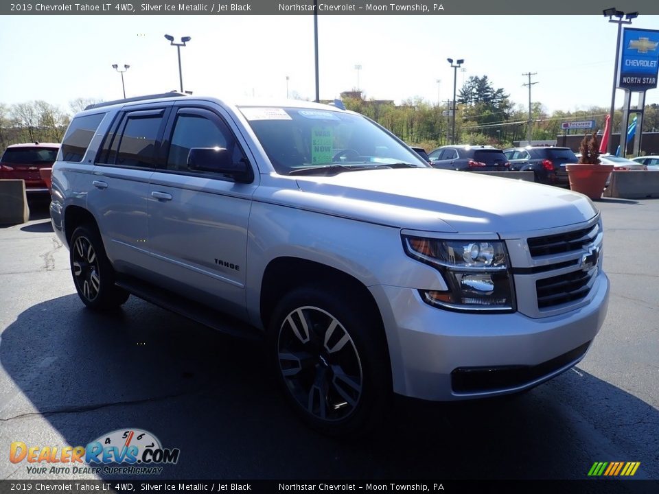 2019 Chevrolet Tahoe LT 4WD Silver Ice Metallic / Jet Black Photo #11