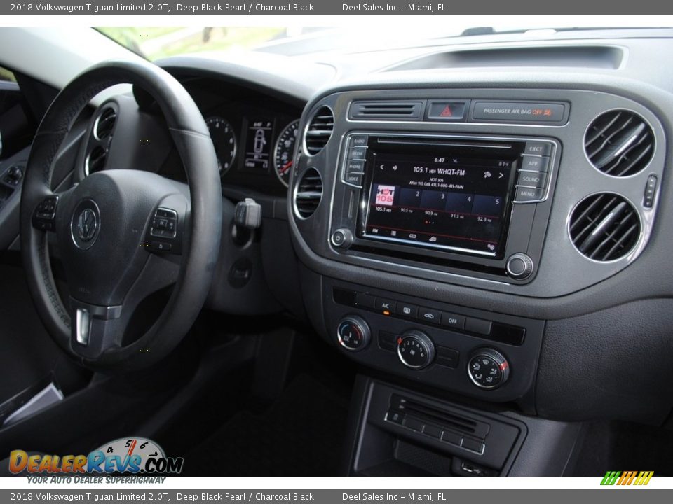 2018 Volkswagen Tiguan Limited 2.0T Deep Black Pearl / Charcoal Black Photo #19