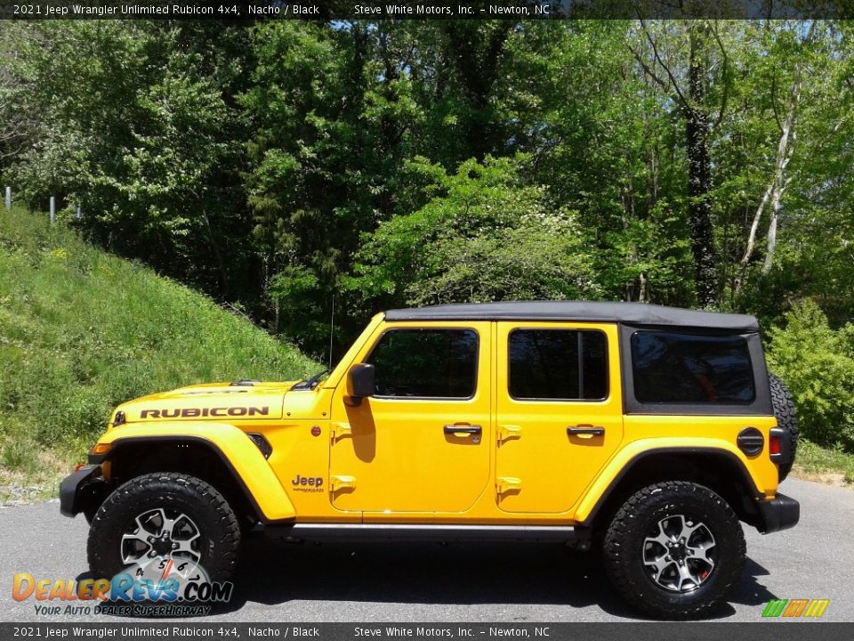 2021 Jeep Wrangler Unlimited Rubicon 4x4 Nacho / Black Photo #1