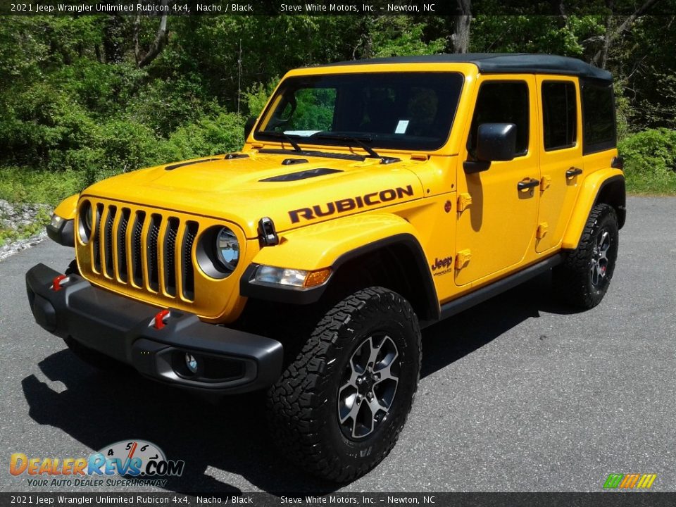 2021 Jeep Wrangler Unlimited Rubicon 4x4 Nacho / Black Photo #2