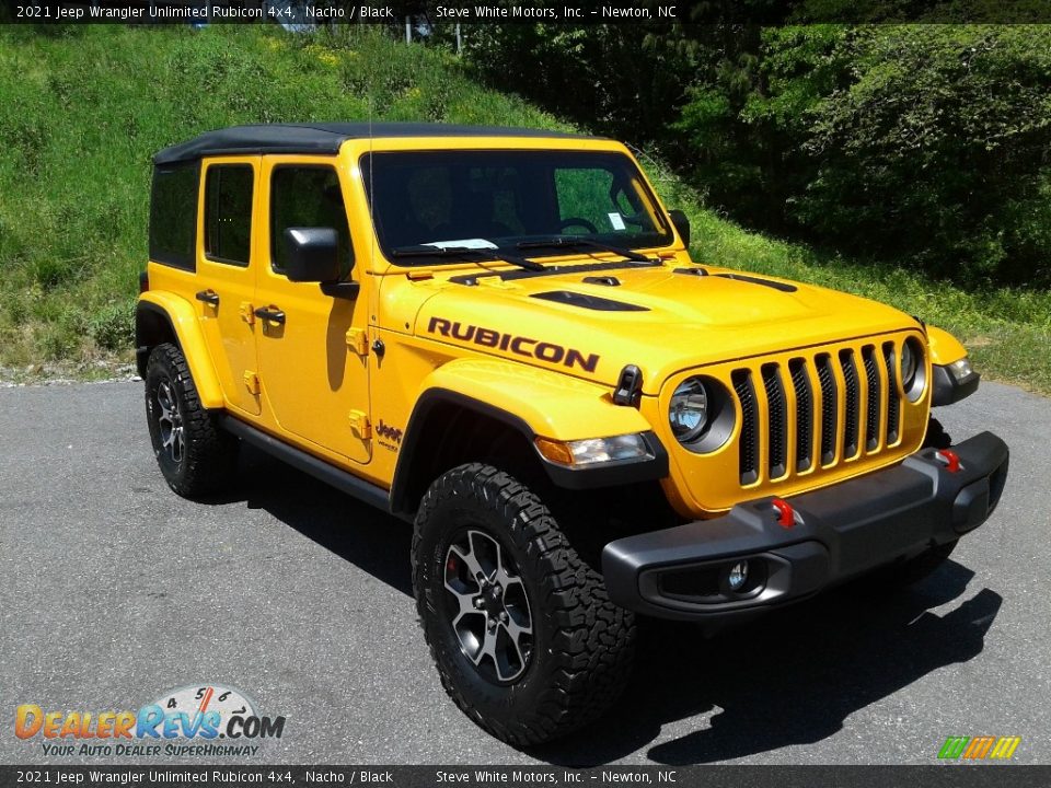 2021 Jeep Wrangler Unlimited Rubicon 4x4 Nacho / Black Photo #4