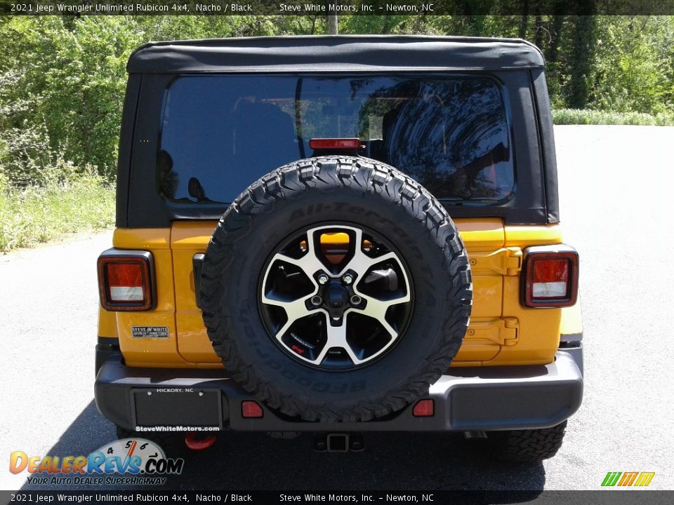 2021 Jeep Wrangler Unlimited Rubicon 4x4 Nacho / Black Photo #7