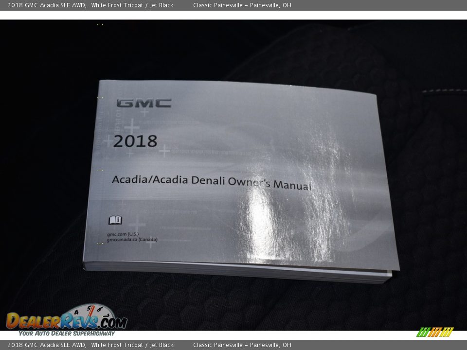 2018 GMC Acadia SLE AWD White Frost Tricoat / Jet Black Photo #19