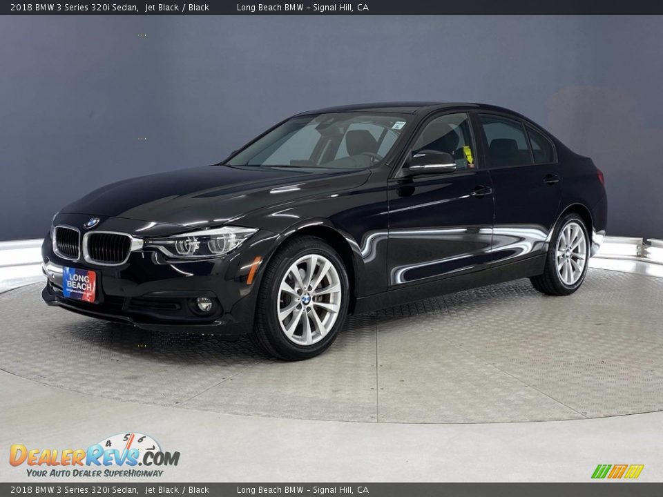 2018 BMW 3 Series 320i Sedan Jet Black / Black Photo #3