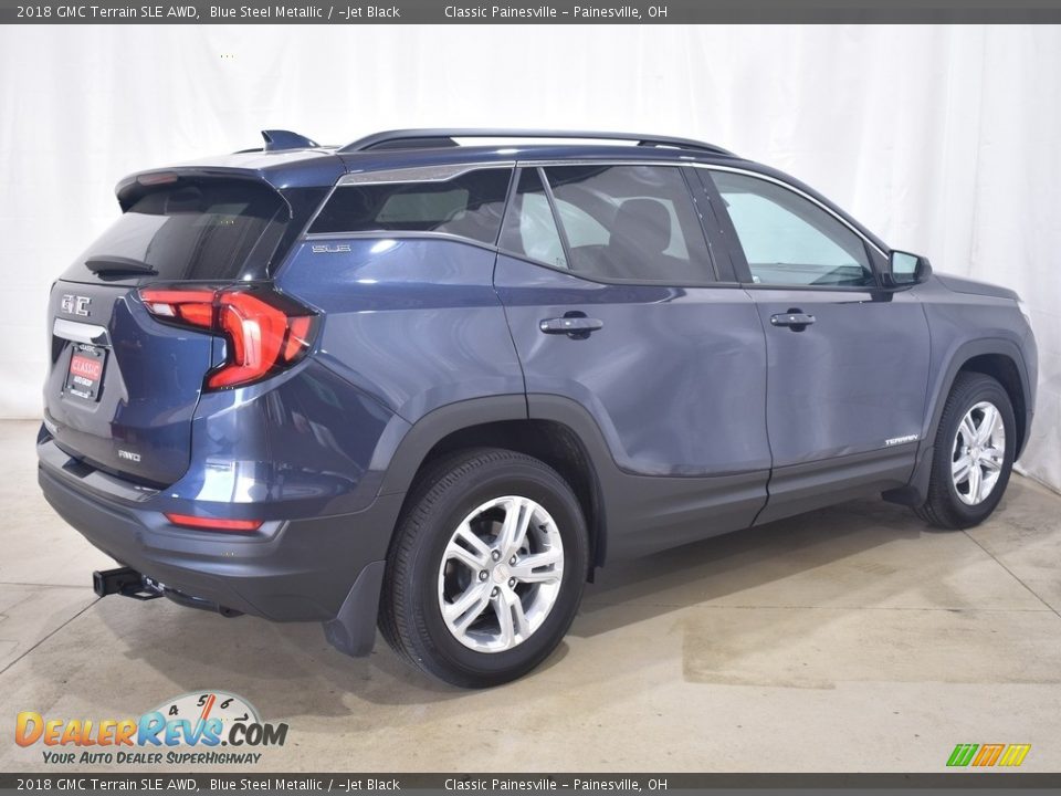 2018 GMC Terrain SLE AWD Blue Steel Metallic / ­Jet Black Photo #2