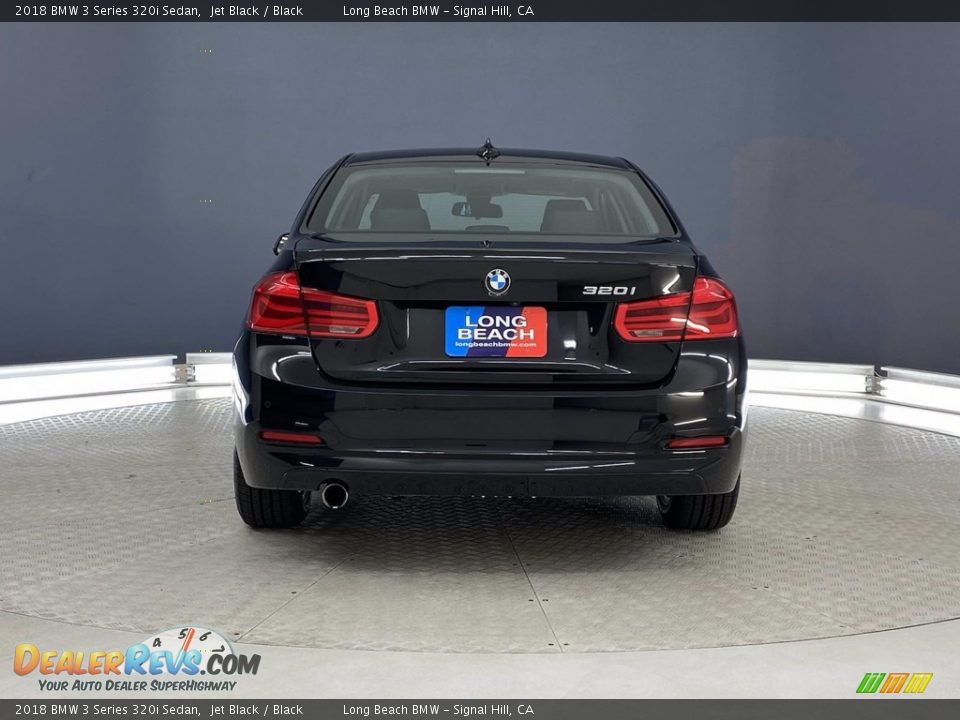 2018 BMW 3 Series 320i Sedan Jet Black / Black Photo #4