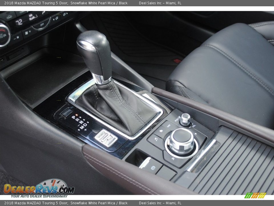 2018 Mazda MAZDA3 Touring 5 Door Snowflake White Pearl Mica / Black Photo #13