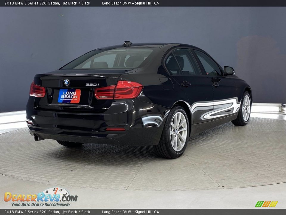 2018 BMW 3 Series 320i Sedan Jet Black / Black Photo #5