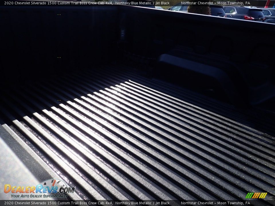 2020 Chevrolet Silverado 1500 Custom Trail Boss Crew Cab 4x4 Northsky Blue Metallic / Jet Black Photo #19
