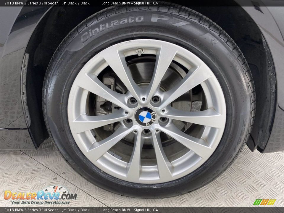 2018 BMW 3 Series 320i Sedan Jet Black / Black Photo #6