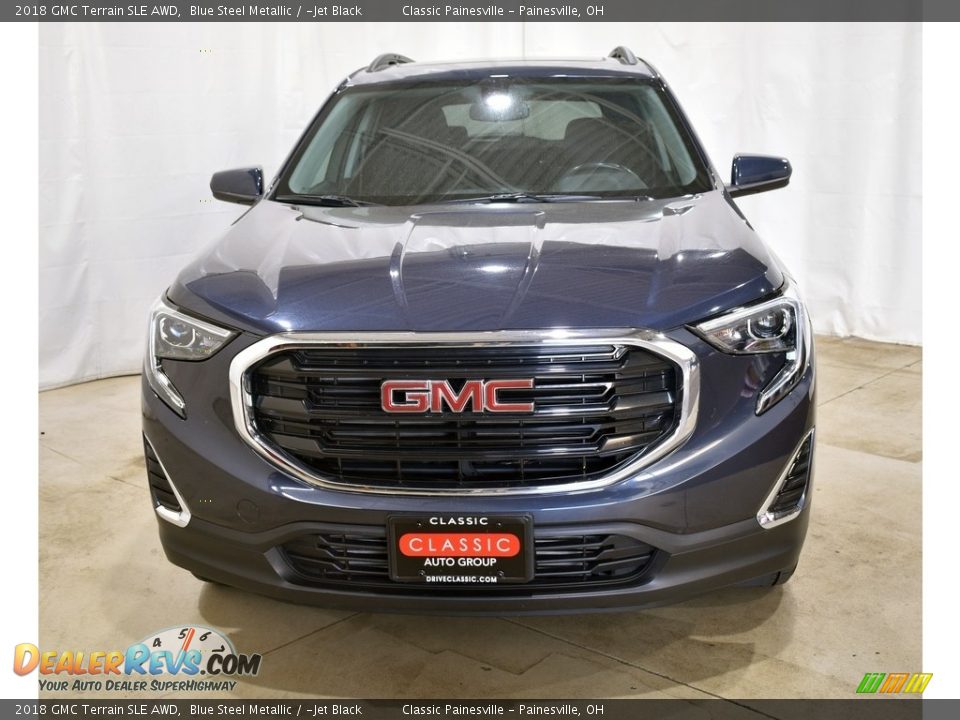 2018 GMC Terrain SLE AWD Blue Steel Metallic / ­Jet Black Photo #5