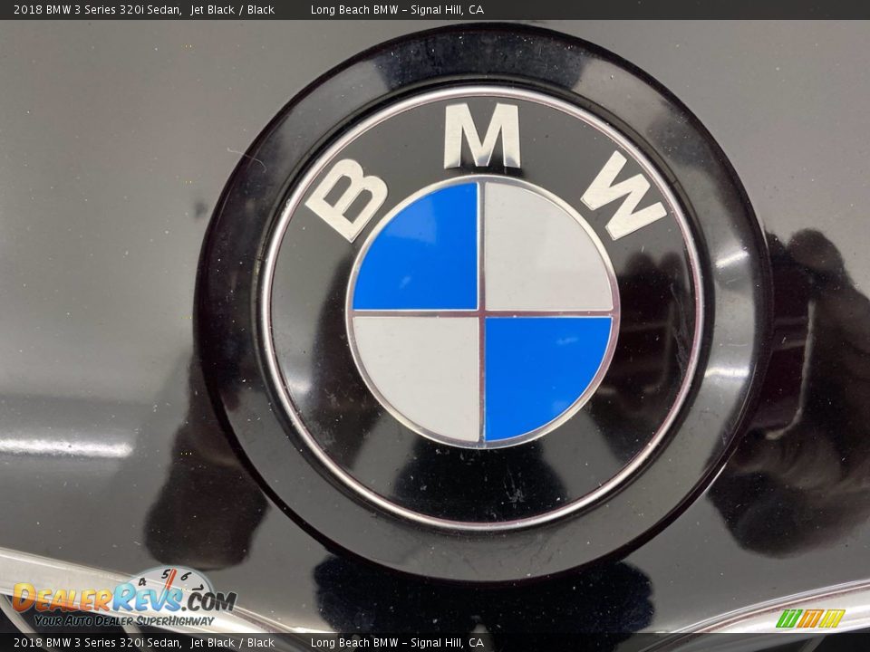 2018 BMW 3 Series 320i Sedan Jet Black / Black Photo #8