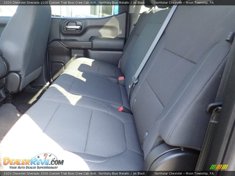2020 Chevrolet Silverado 1500 Custom Trail Boss Crew Cab 4x4 Northsky Blue Metallic / Jet Black Photo #22