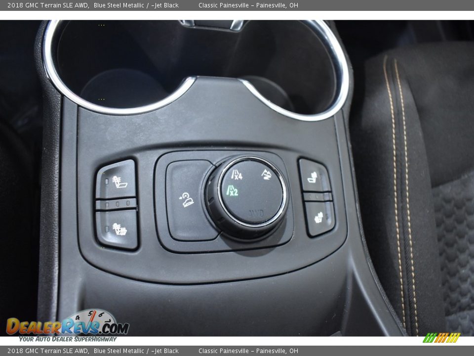 2018 GMC Terrain SLE AWD Blue Steel Metallic / ­Jet Black Photo #16