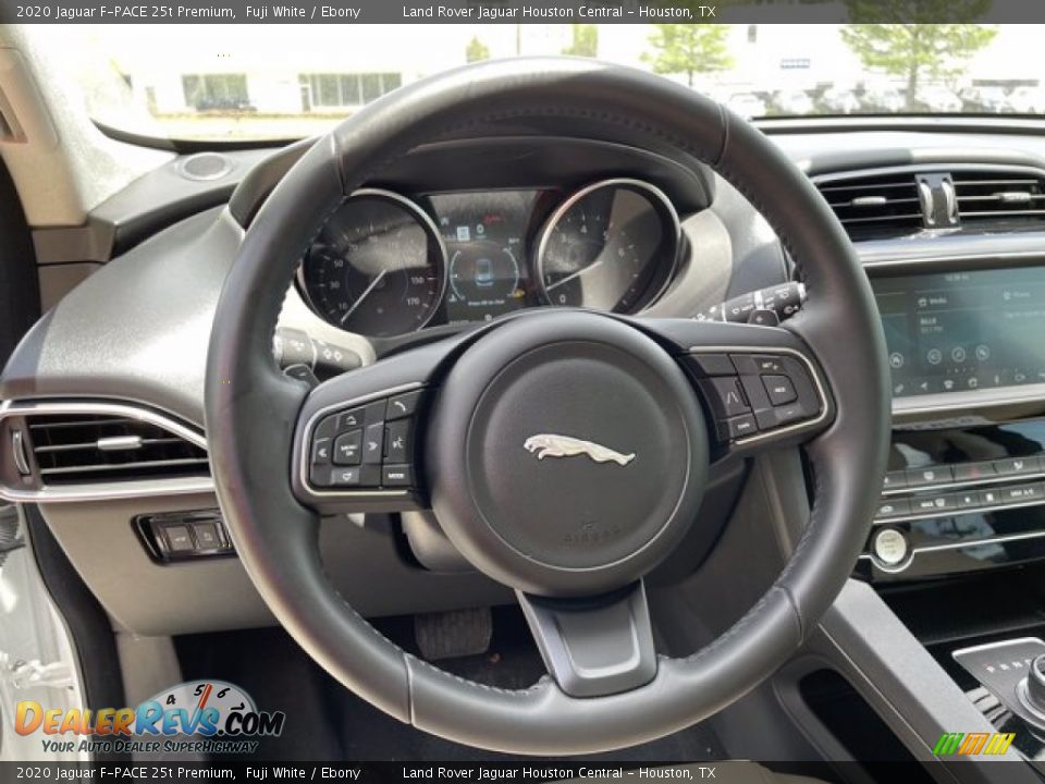 2020 Jaguar F-PACE 25t Premium Fuji White / Ebony Photo #15