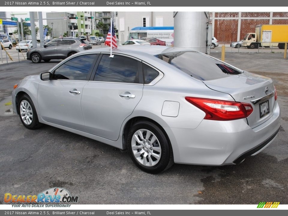 2017 Nissan Altima 2.5 S Brilliant Silver / Charcoal Photo #6