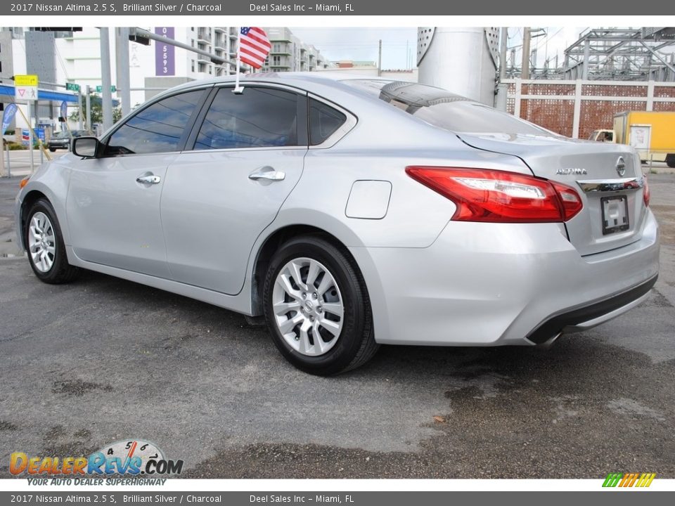 2017 Nissan Altima 2.5 S Brilliant Silver / Charcoal Photo #7