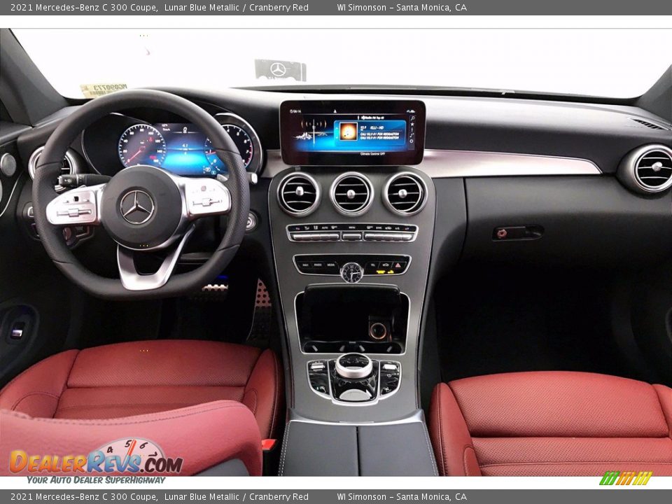 Dashboard of 2021 Mercedes-Benz C 300 Coupe Photo #6