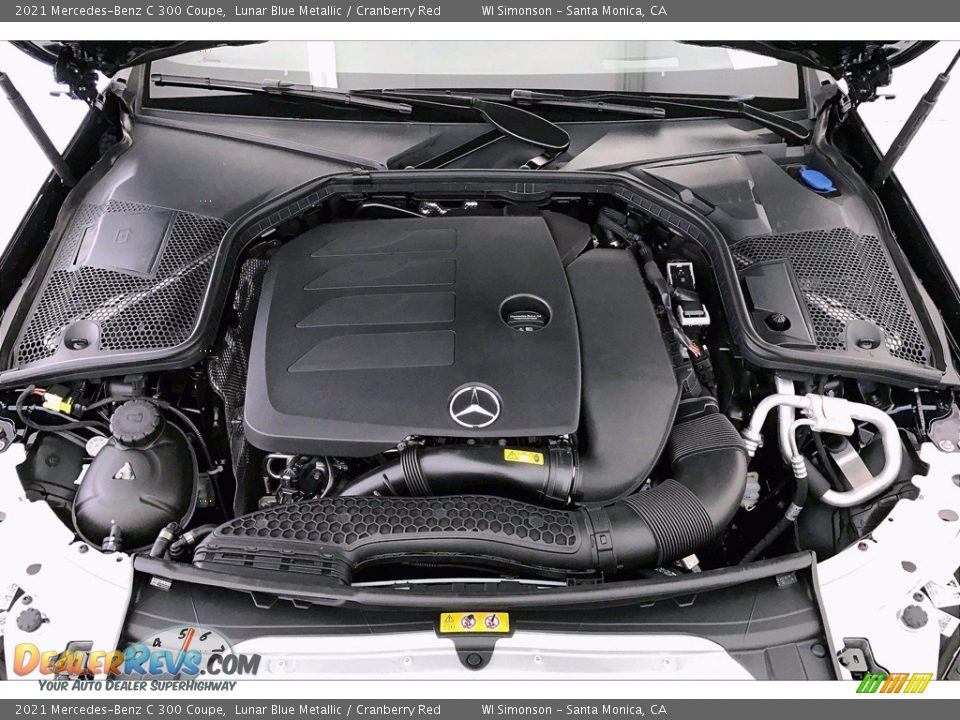 2021 Mercedes-Benz C 300 Coupe 2.0 Liter Turbocharged DOHC 16-Valve VVT 4 Cylinder Engine Photo #9