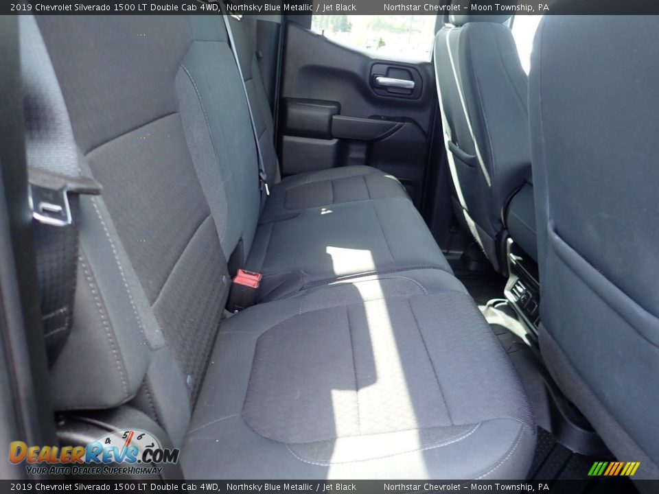 2019 Chevrolet Silverado 1500 LT Double Cab 4WD Northsky Blue Metallic / Jet Black Photo #17